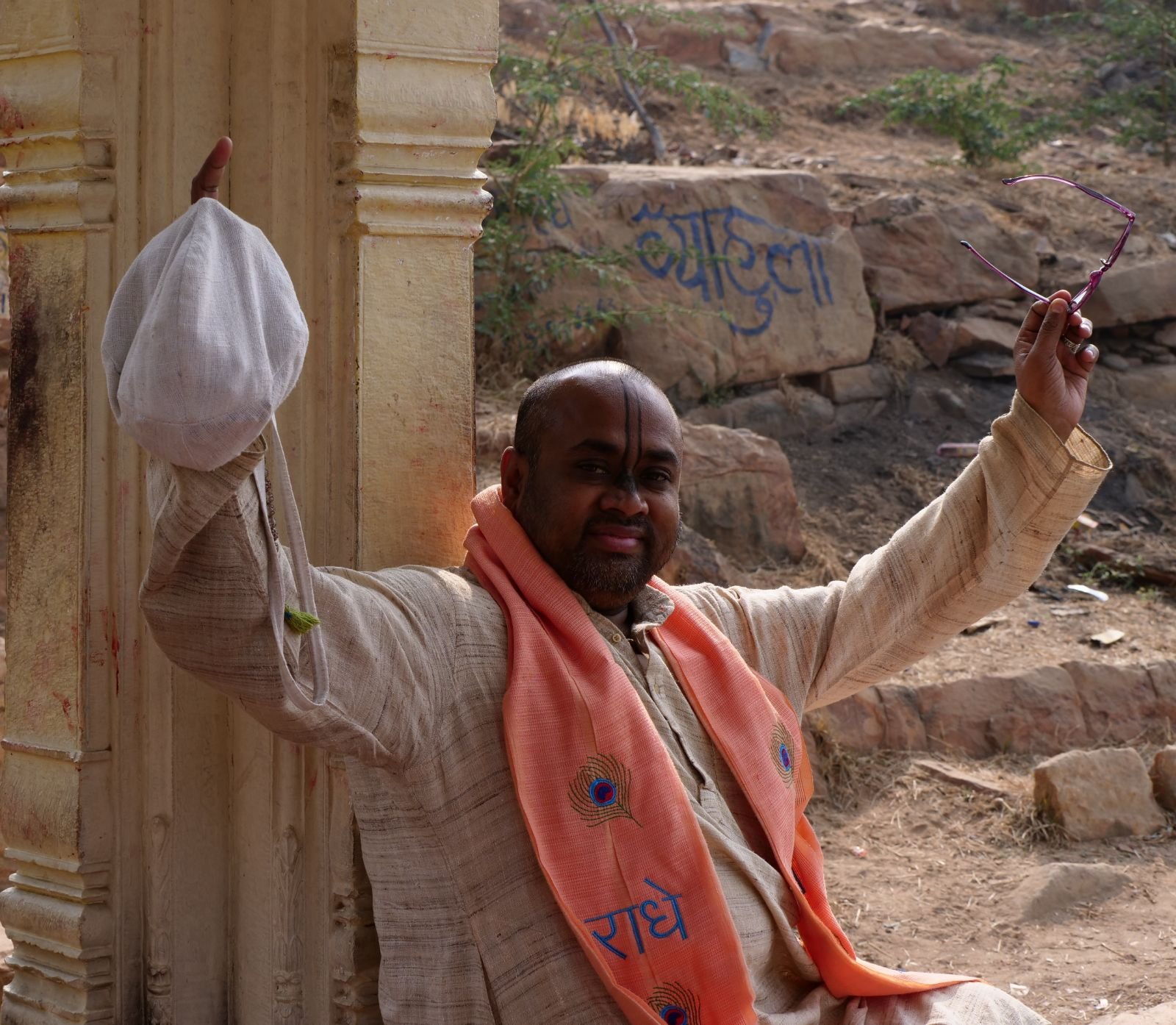 Varshana parikrama and preaching.  10-12-2019